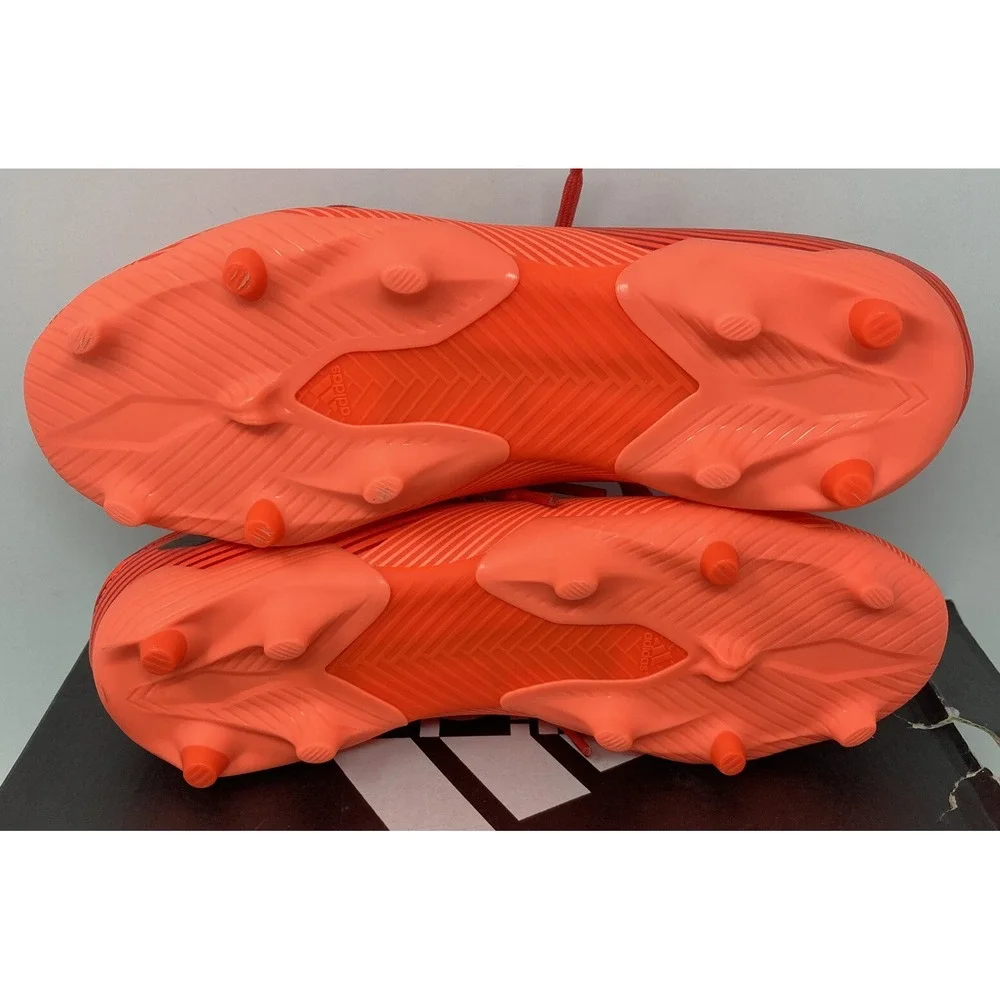 Adidas Predator Freak .3 L FG FY6289 Nemesis Red Lace Up Soccer Cleats‎ Men's 5